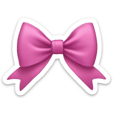bow  sticker