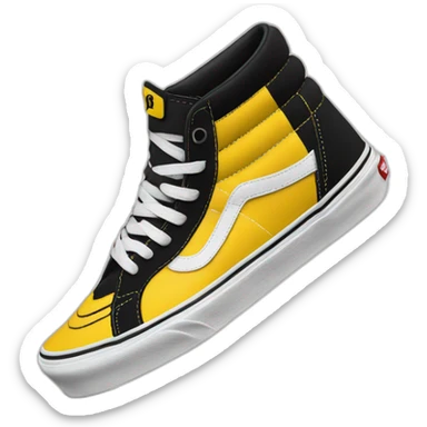 vans sk8 hi sticker