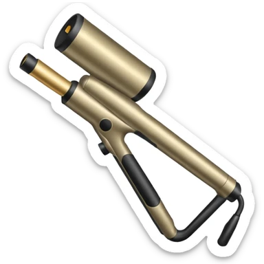  waver curling iron sticker