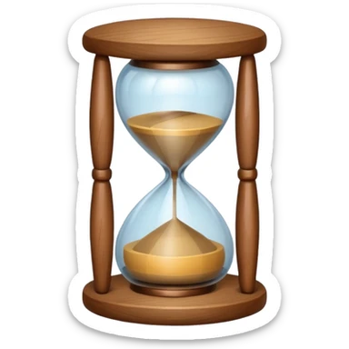 Small hourglass- shaped drums sticker