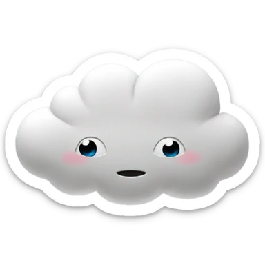 idea cloud sticker