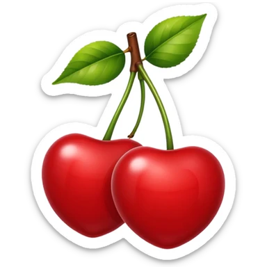 cute cherry sticker