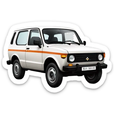 Lada Niva sticker