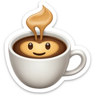 Una tazzina di caffè  sticker