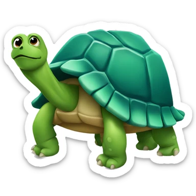 Una tortuga  sticker