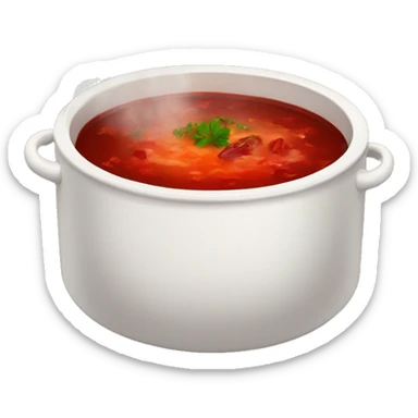 steaming borsch sticker