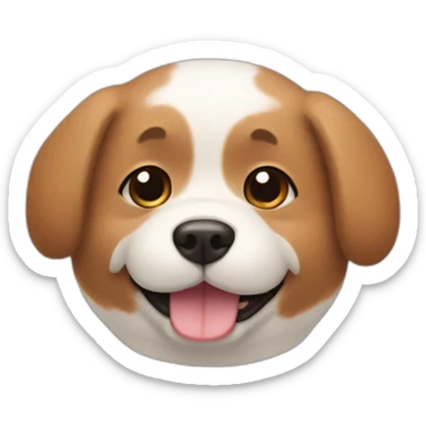 mochi the dog sticker