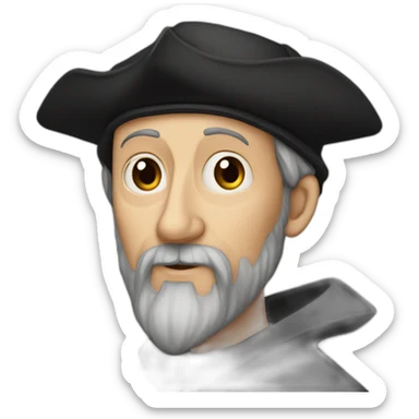 John Calvin reformer sticker