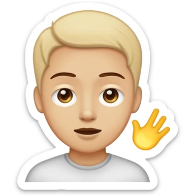 Me talking to myself sticker