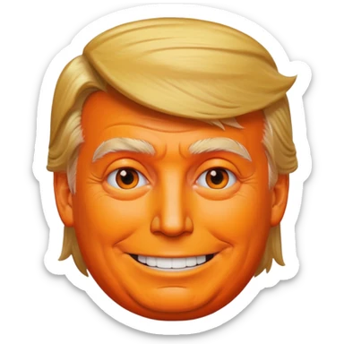make a trump emoji sticker