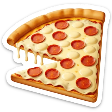 Pizza carre sticker