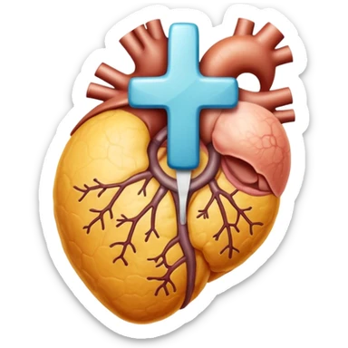 prostate with medical cross sticker