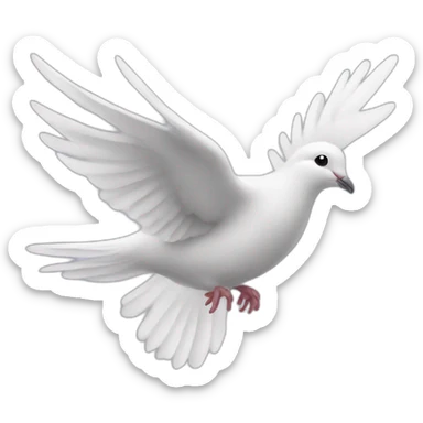 Dove sticker