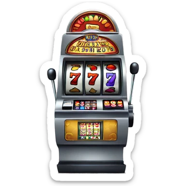 Slot machine Las Vegas  sticker