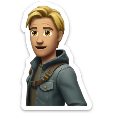 Fugitive fortnite sticker