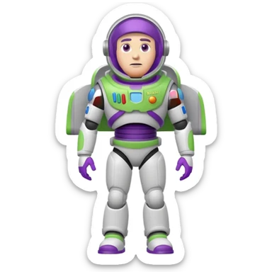 buzz lightyear full sticker