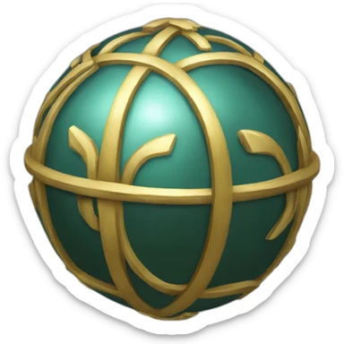 laurel oracle sphere  sticker