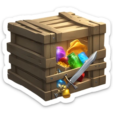 Loot crate sticker