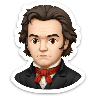 Beethoven sticker