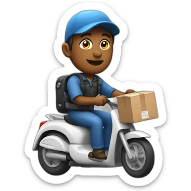DELIVERY RIDER sticker