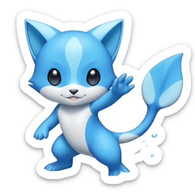 Dewott-Inteleon-Amaura-fusion sticker