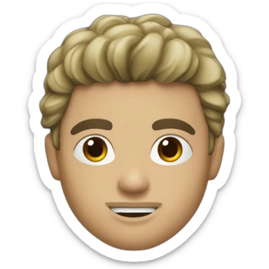 Rambo maquillé sticker