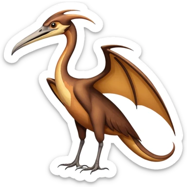 Make a quetzalcoatlus accurate  sticker