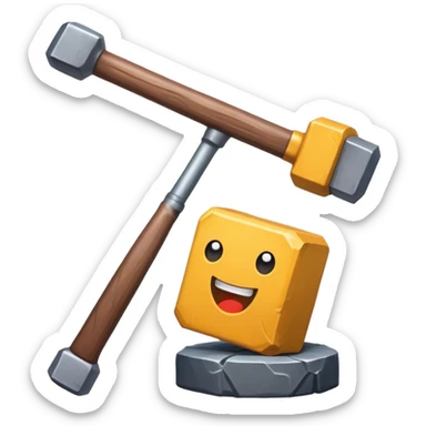 Giant sledgehammer  sticker