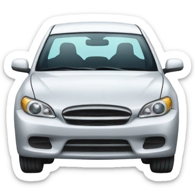 Handicap fish parking a car  sticker