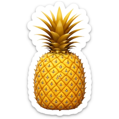 upsidedown  pineapple emoji 🍍 sticker