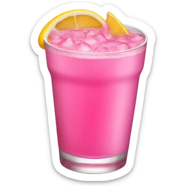 pink drink sticker