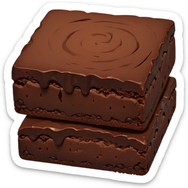 Chocolate Brownie sticker