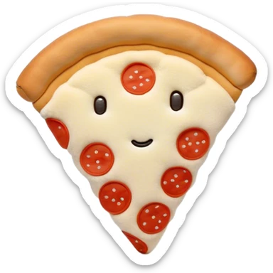 Jellycat amuseables pizza plush sticker