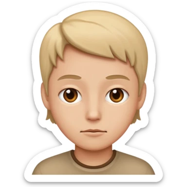 my head shot sticker