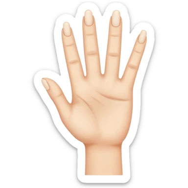 Fingering emoji sticker