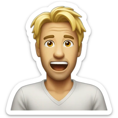 astonishment sticker