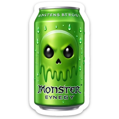 Monster energy drink sticker