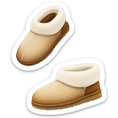UGG slippers  sticker