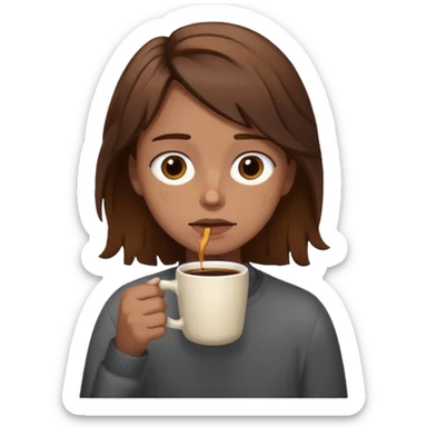 good morning oh no its monday coffeeee sticker