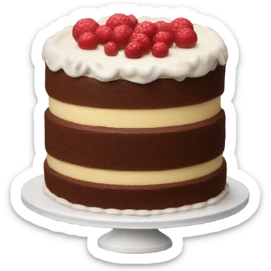 Cake sticker