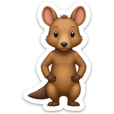 Aardvark emoji sticker