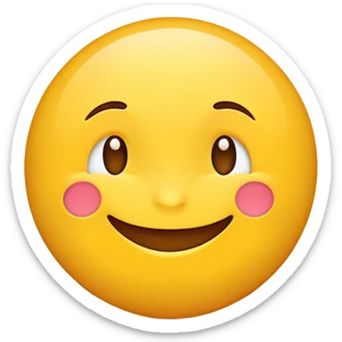 Nonchalant emoji  sticker