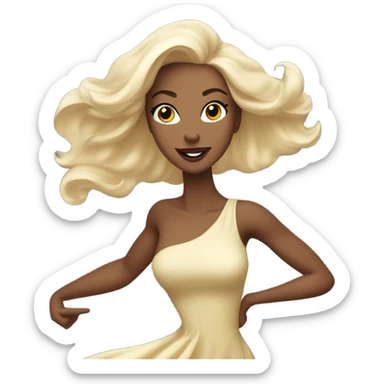 diva running sticker