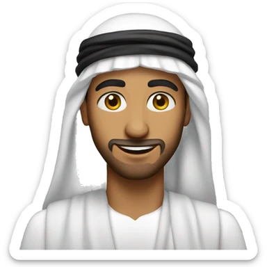 arabian guy sticker