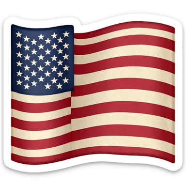 United States flag with a swastika symbol replacing the stars  sticker