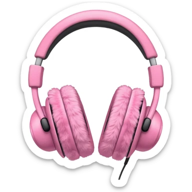 Audífonos coquetos sticker