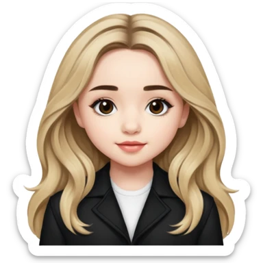 Sabrina carpenter short and sweet album cover sticker
