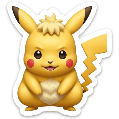 Pikachu sticker