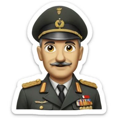 leader of germany in years 1939-1945 sticker