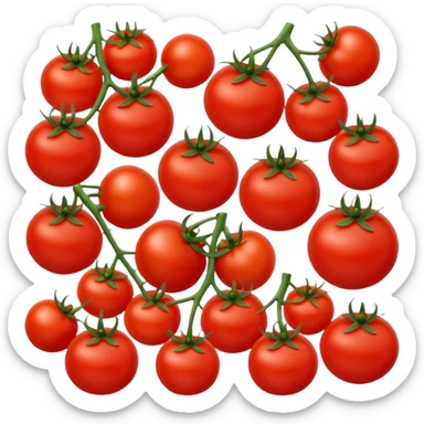 Cherry tomatoes sticker